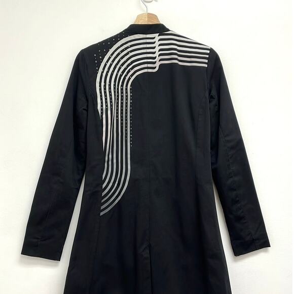 Puma Jamaica Logo Patch Y2K Retro Sporty Streetwear Cotton Rugby Jacket - Small - Picture 6 of 16